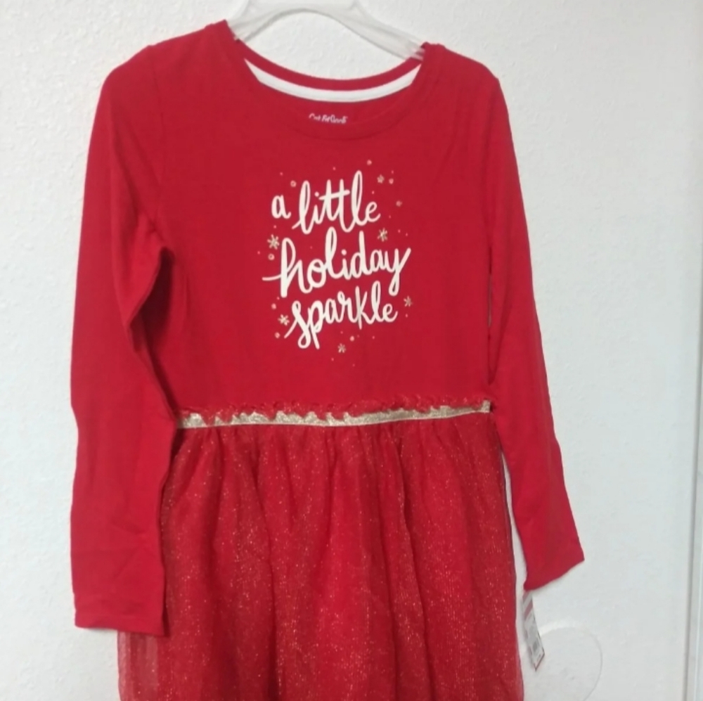 Cat & Jack Girls Holiday Dress